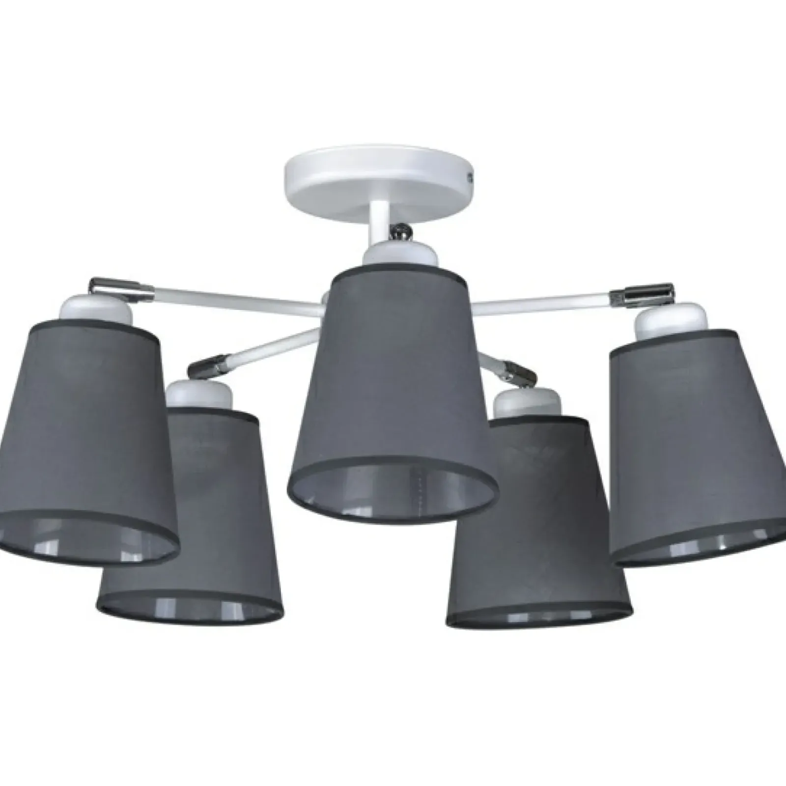 Sklep Kaja Żyrandol K-3761 z serii CALABRIA - szary Outlet