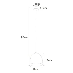Sklep Kaja Żyrandol K-4491 z serii NEST BLACK Outlet