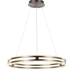 Sklep Kaja Żyrandol kawowa obręcz LED MD17016002-1B COFFE LONIA | Kaja kawowy Flash Sale