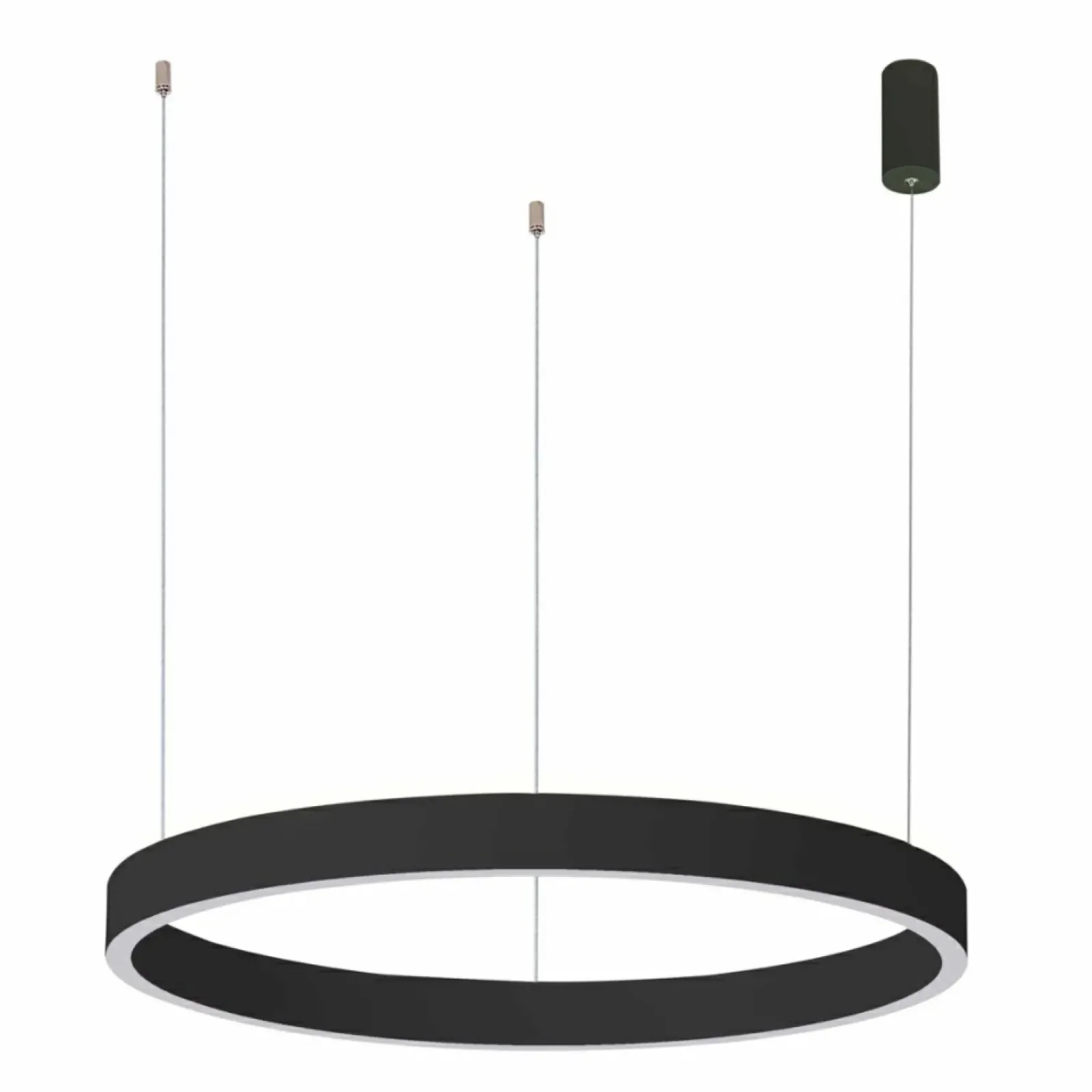 Sklep Kaja Żyrandol LED ⌀80 PND-56215-080RPP-BK-3KS4K-TRDIMM BRASCO DOWN | Kaja Outlet