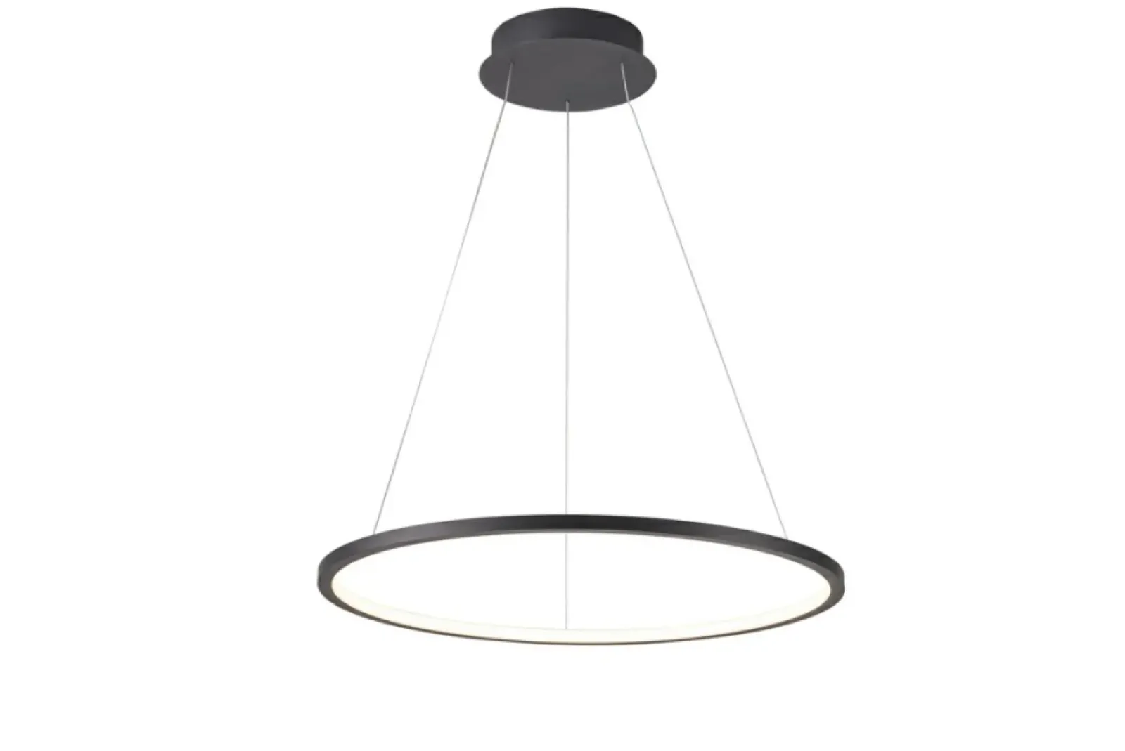 Sklep Kaja Żyrandol LED koło ⌀80 PND-56135B-080RPC-BK-3KS4K-TRDIMM VINOLA | Kaja Discount