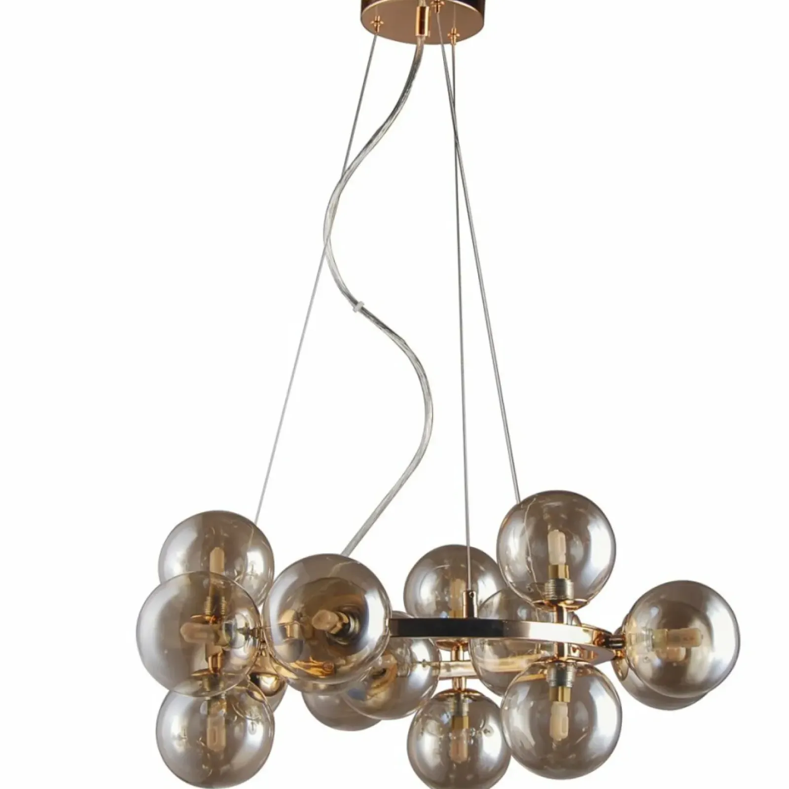Sklep Kaja Żyrandol modern glamour PND-6161-15 GO+CO MARBELIO | Kaja Oświetlenie Outlet