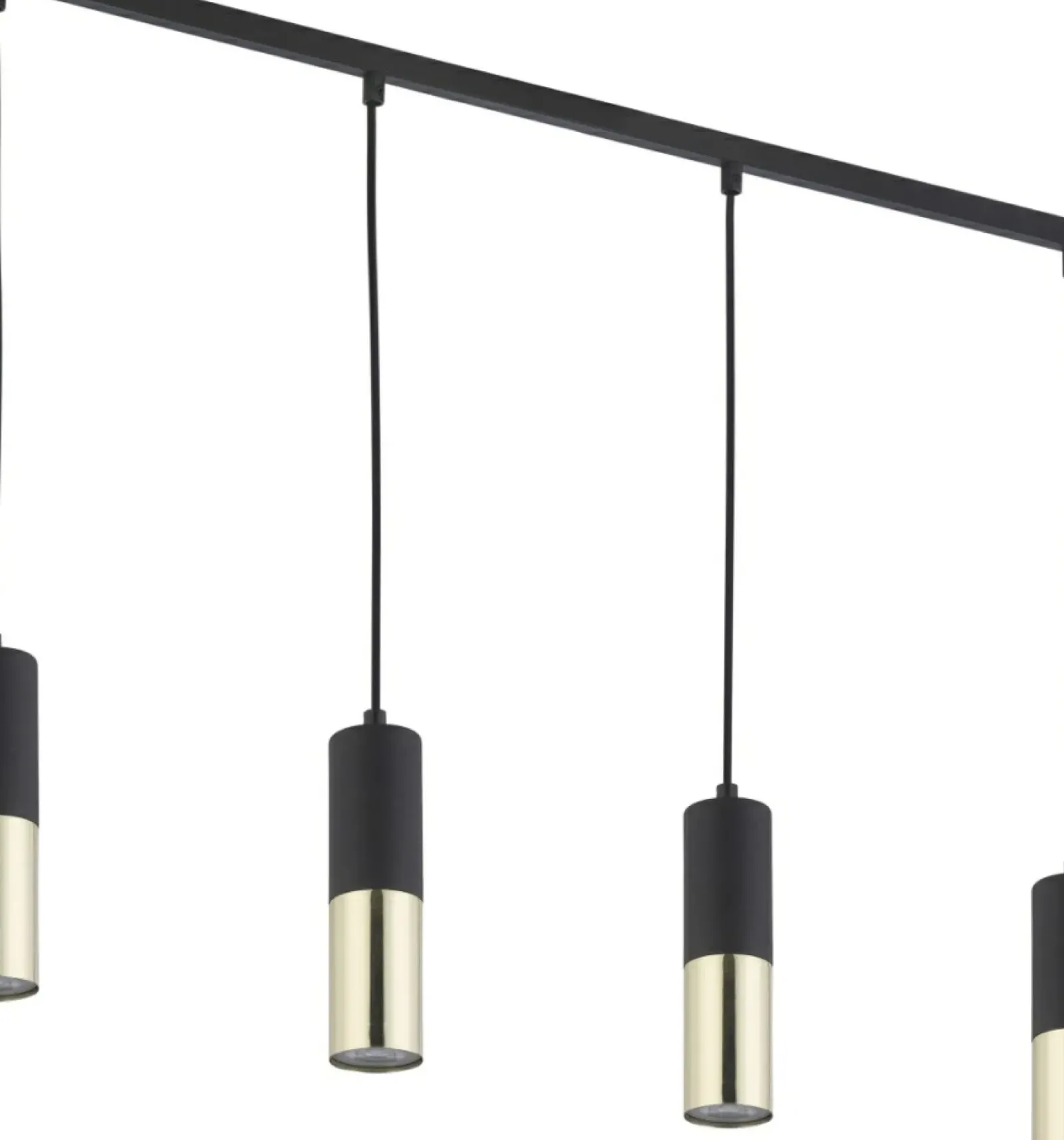 Sklep Kaja Żyrandol na listwie nad stół w kuchni TK 4367 ELIT BLACK | Kaja Discount