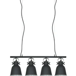 Sklep Kaja Żyrandol nad stół w jadalni MD-HN82608-4-BK+WH LAVARE | Kaja Discount