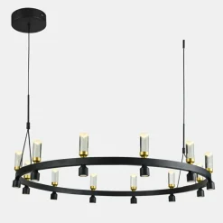 Sklep Kaja Żyrandol okręg LED ⌀101,8cm PND-83812-24 ALMELO | Kaja Oświetlenie Discount