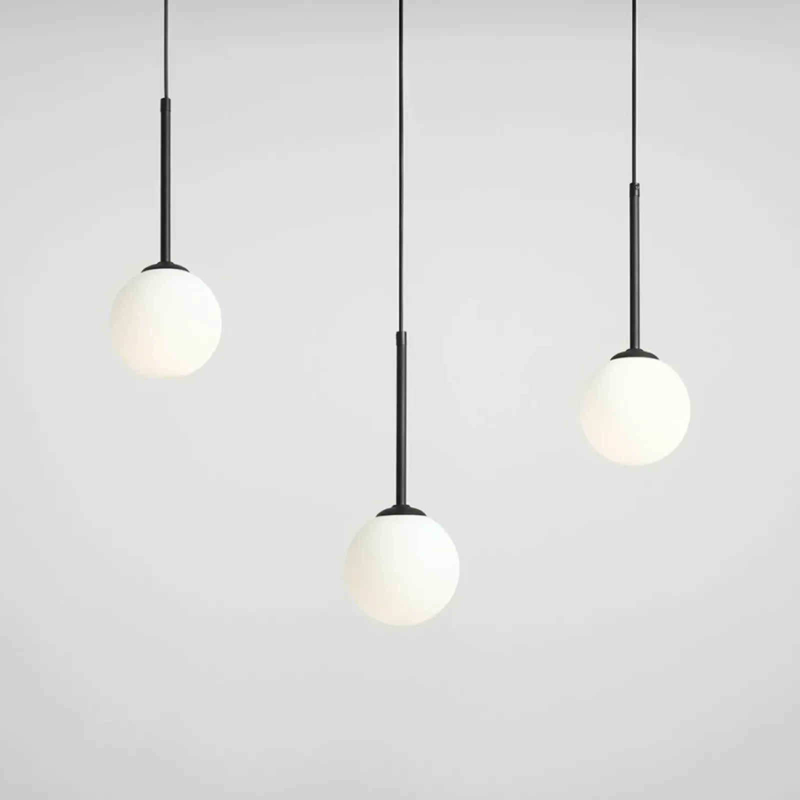 Sklep Kaja Żyrandol potrójna czarna listwa z kloszami 1087E_1 BOSSO | Kaja Zadzwońporabattel.783200183(8-16)/mailsklep@kaja.com.pl Flash Sale
