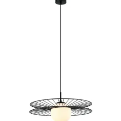 Sklep Kaja Żyrandol z designerską tarczą z drutu MDM-4002/1 BK SANDY | Kaja Cheap
