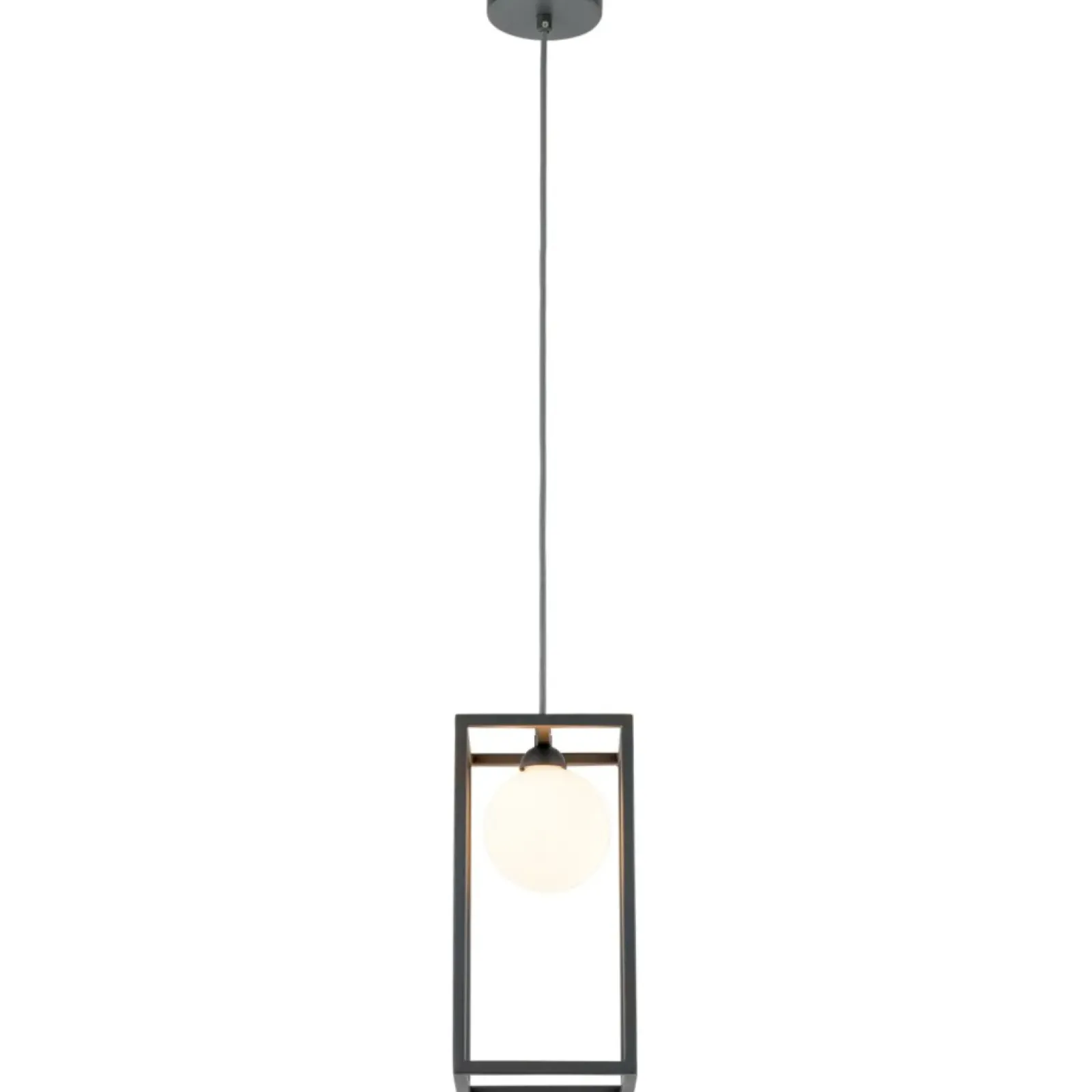 Sklep Kaja Żyrandol z geometryczną ramką MD-BR4367-D1 GR DAISY | Kaja Oświetlenie szary Shop