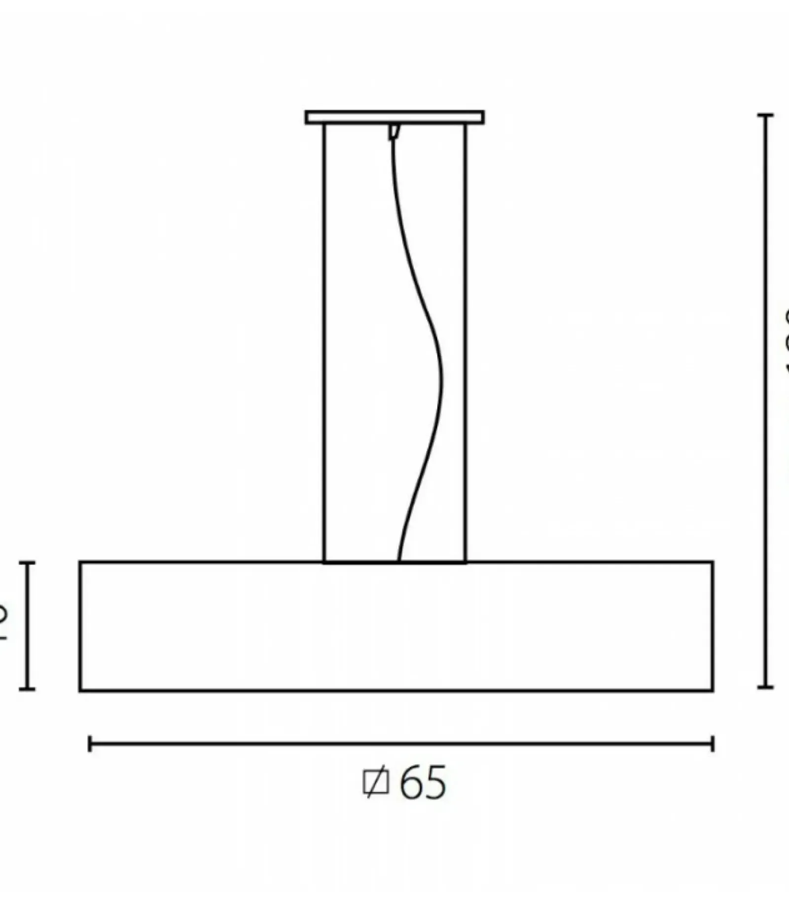Sklep Kaja Żyrandol z kwadratowym, niskim abażurem 67470 TOLEDO | Kaja Online