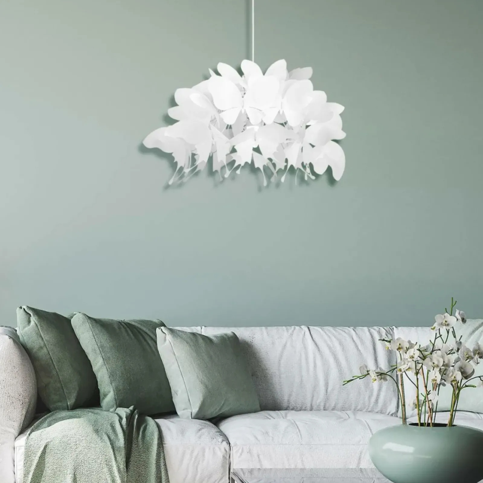 Sklep Kaja Żyrandol z motylkami LP-MD088-3439A/1P FARFALLA | Kaja Oświetlenie Fashion