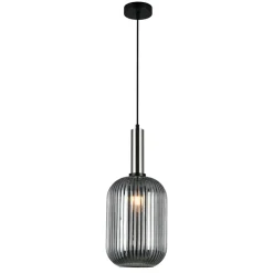 Sklep Kaja Żyrandol z ozdobnym kloszem PND-5588-1L-SC+SG ANTIOLA | Kaja Sale