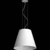 Sklep Kaja Żyrandol z szerokim abażurem ⌀70cm do salonu 67559 BELL | Kaja Discount