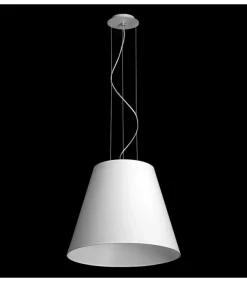 Sklep Kaja Żyrandol z szerokim abażurem ⌀70cm do salonu 67559 BELL | Kaja Discount