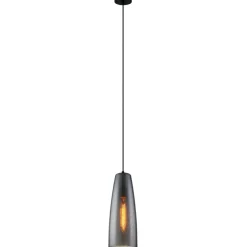 Sklep Kaja Żyrandol ze smukłym kloszem MDM3147/1 SG+DROP TABBY | Kaja Oświetlenie Online