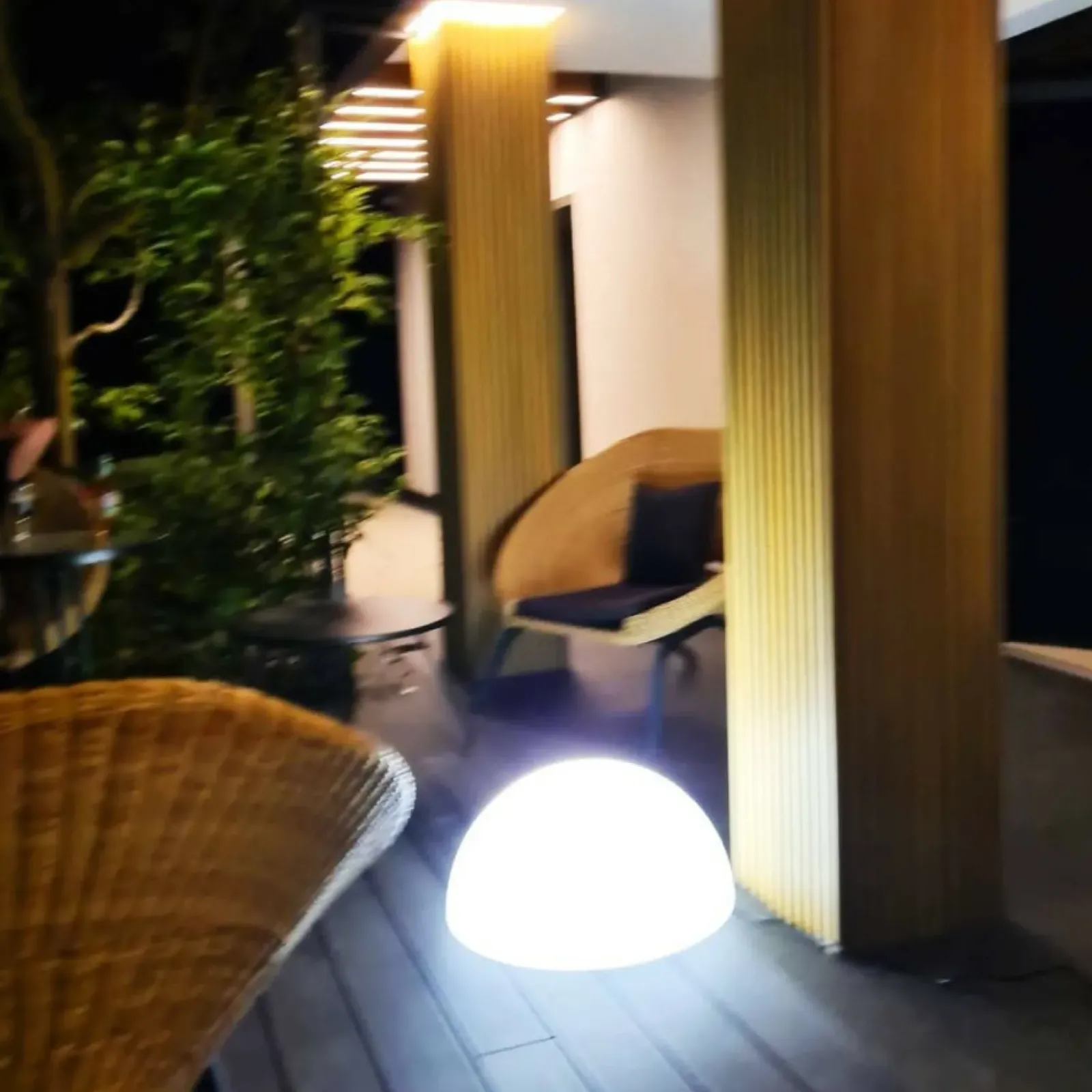 Sklep Kaja Zewnętrz lampa ogrodowa półkula LP-3519-600 CLOUDS | Kaja Oświetlenie* Lampy Ogrodowe Stojące