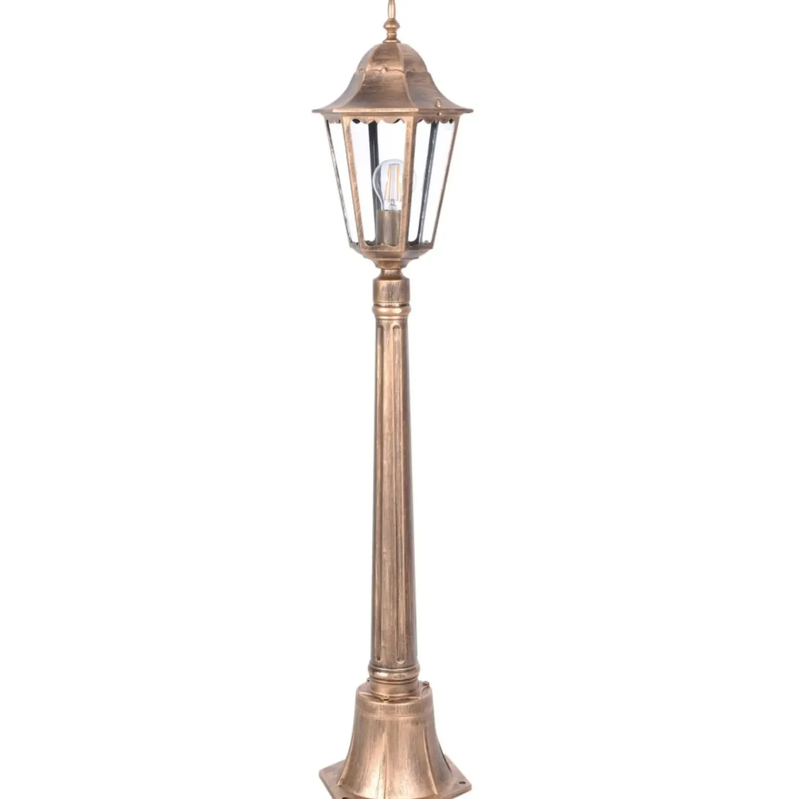 Sklep Kaja Zewnętrzna lampa stojąca retro K-6006A CZ/ZŁ LOZANA | Kaja Oświetlenie* Lampy Ogrodowe Stojące|Lampy Ogrodowe Stojące