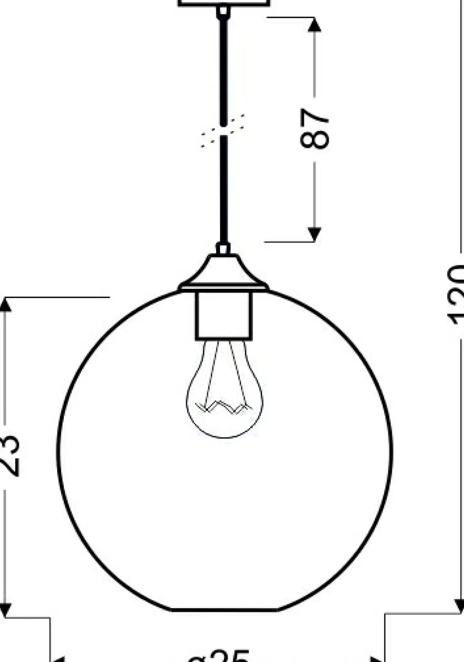Sklep Kaja Zielona kulista lampa wisząca z żarówką 31-29546 EDISON | Kaja zielony Flash Sale