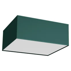 Sklep Kaja Zielona lampa sufitowa, prostokątny plafon MLP7875 z serii VERDE | Kaja Oświetle* Plafony Klasyczne