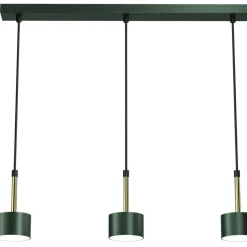 Sklep Kaja Zielona lampa ze złotymi elementami MLP7767 z serii ARENA | Kaja Oświetlenie Cheap
