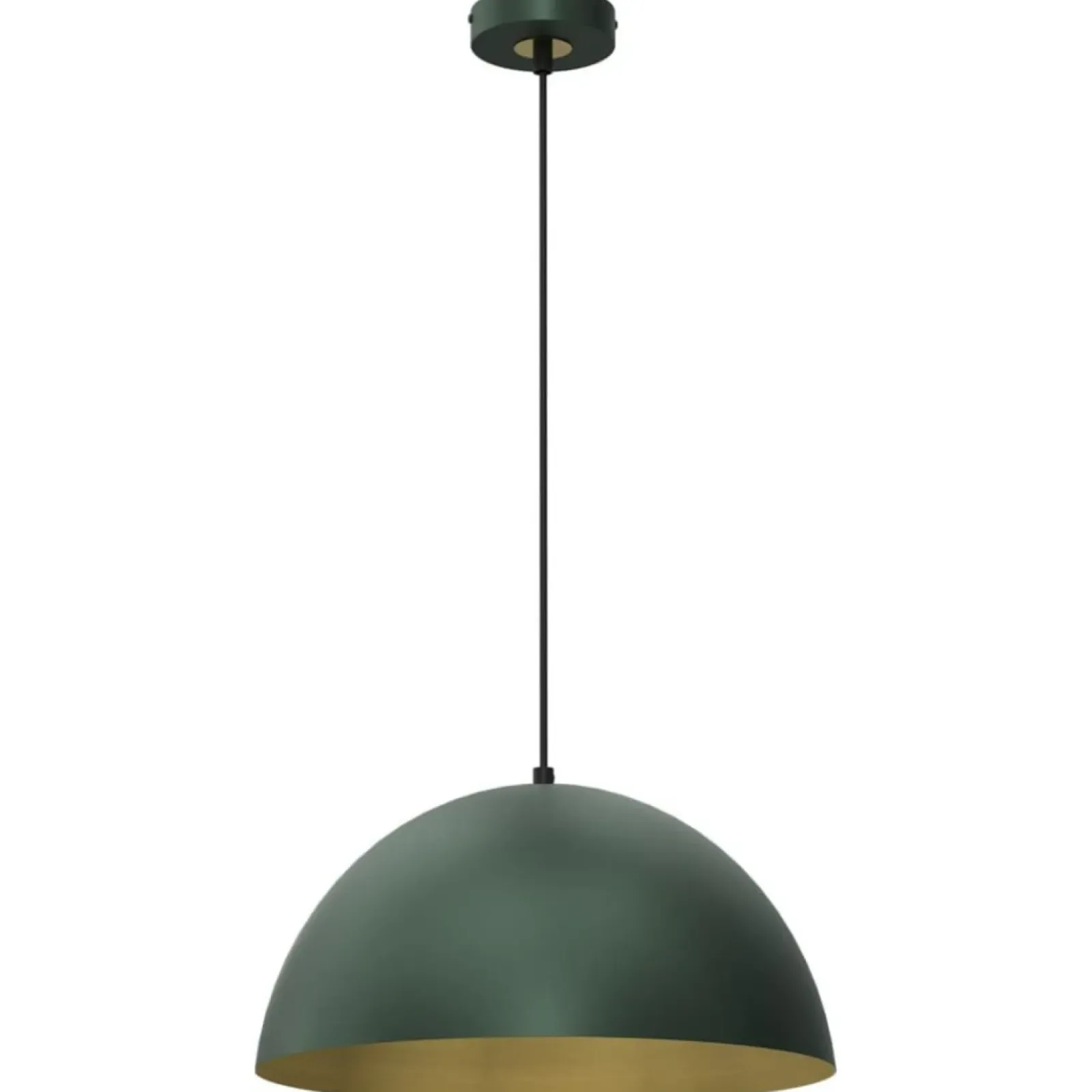 Sklep Kaja Zielono-złota lampa wisząca, średnica klosza 35cm MLP8286 z serii BETA | Kaja Oś Cheap