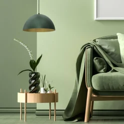 Sklep Kaja Zielono-złota lampa wisząca, średnica klosza 35cm MLP8286 z serii BETA | Kaja Oś Cheap