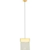 Sklep Kaja Złota, ściemnialna lampa wisząca LED MX P0428D VETRO | Kaja New