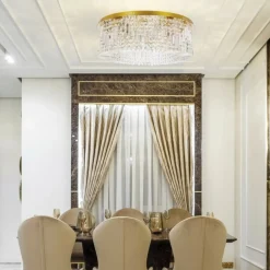 Sklep Kaja Złota, kryształowa lampa sufitowa glamour 18-33345 MARANGA | Kaja Flash Sale