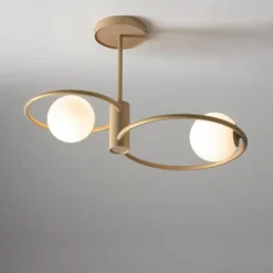 Sklep Kaja Złota lampa sufitowa do eleganckiej sypialni SIG 33464 z serii AQUA Clearance