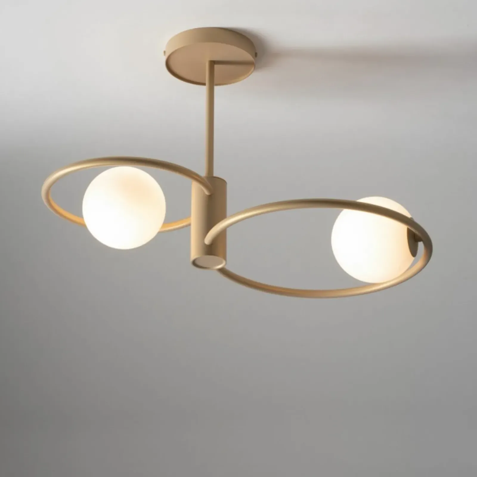 Sklep Kaja Złota lampa sufitowa do eleganckiej sypialni SIG 33464 z serii AQUA Clearance