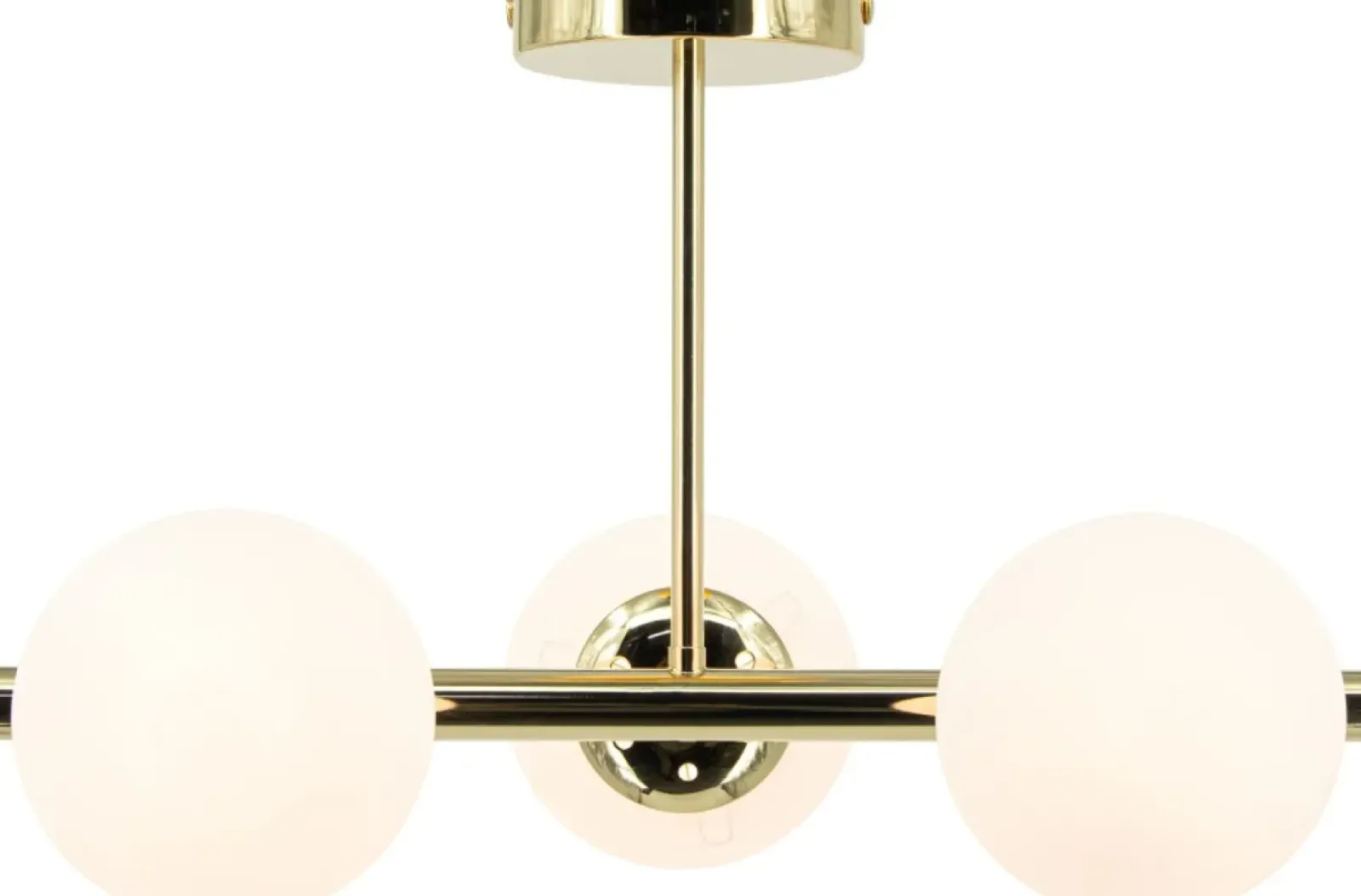 Sklep Kaja Złota lampa sufitowa w stylu modern glamour 3010/3 TR OTIS | Kaja złoty Clearance