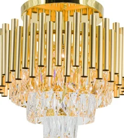 Sklep Kaja Złota lampa sufitowa w stylu pałacowym 6230/4B TR z serii BA Cheap