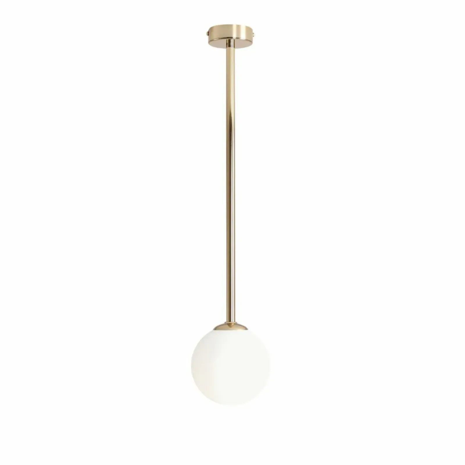 Sklep Kaja Złota lampa sufitowa z białym kloszem 1080PL_G30_M PINNE | Kaja Zadzwońporabattel.783200183(8-16)/mailsklep@kaja.com.pl Cheap