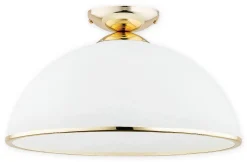Sklep Kaja Złota lampa sufitowa z dużym kloszem 1xE27 O3136 P1 ZL | Kaja* Randole Tradycyjne