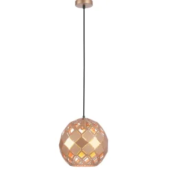 Sklep Kaja Złota lampa wisząca do sypialni PND-34221-1L-GD PAULELA | Kaja złoty Flash Sale