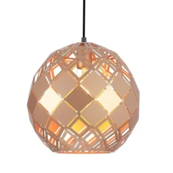Sklep Kaja Złota lampa wisząca do sypialni PND-34221-1L-GD PAULELA | Kaja złoty Flash Sale