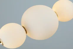 Sklep Kaja Złota lampa wisząca nad wyspę kuchenną AZ4427 SANDRA | Kaja złoty New