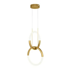 Sklep Kaja Złota lampa wisząca, połączone okręgi MOD165PL-L18G3K z serii NODE złoty Store