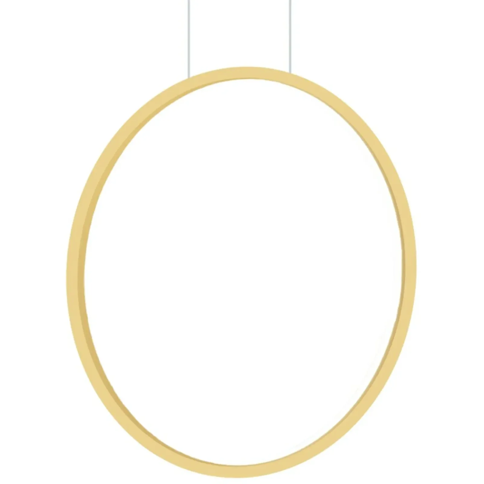 Sklep Kaja Złota lampa wisząca w kształcie okręgu, LED ML8855 z serii SATURNO | Kaja Oświet Discount