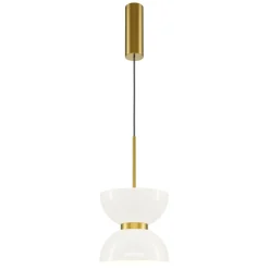 Sklep Kaja Złota lampa wisząca, wyszukany klosz MOD178PL-L11G3K z serii KYOTO Flash Sale