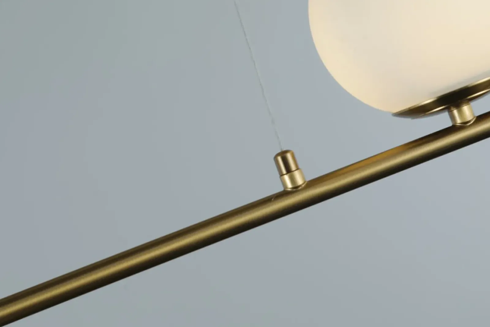 Sklep Kaja Złota lampa wisząca z białymi kloszami AZ4419 SANTANDER | Kaja złoty Flash Sale