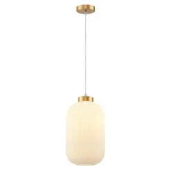 Sklep Kaja Złota lampa wisząca z dekoracyjnym kloszem PND-52636-1-GD serii LINDO Cheap