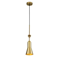 Sklep Kaja Złota lampa wisząca z ozdobą ETOILE-P-S-AB z serii ETOILE Shop