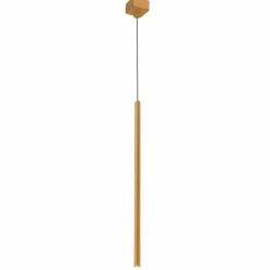 Sklep Kaja Złota, matowa lampa wisząca, długa tuba ANT 5200 KOSAME | Kaja Discount