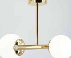 Sklep Kaja Złota, minimalistyczna lampa sufitowa 3010/2 TR OTIS | Kaja Discount