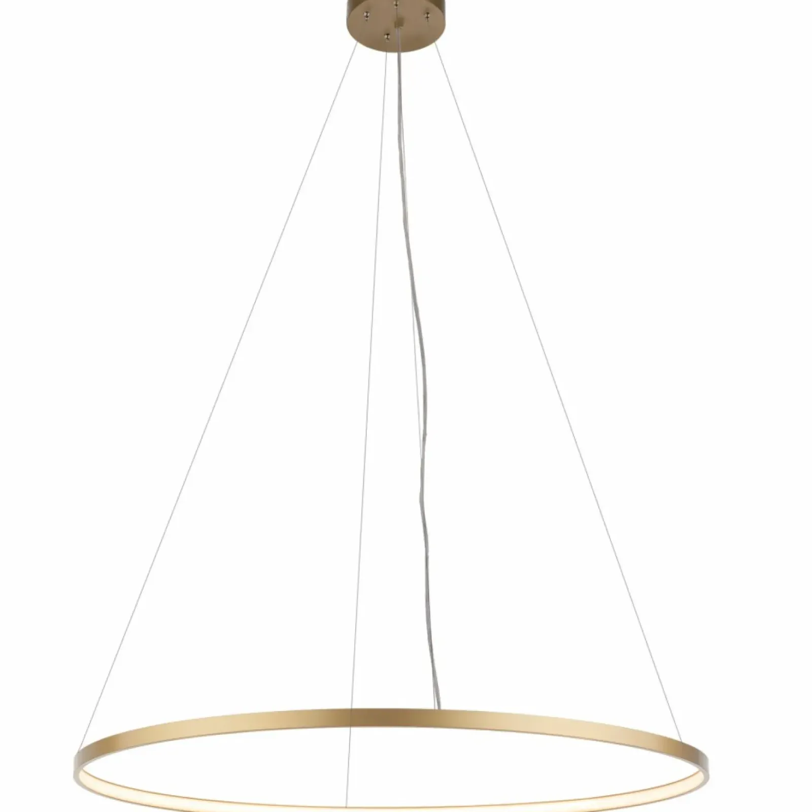 Sklep Kaja Złota obręcz LED do salonu ⌀117cm 4000K ANT 5345 z serii AGA Flash Sale
