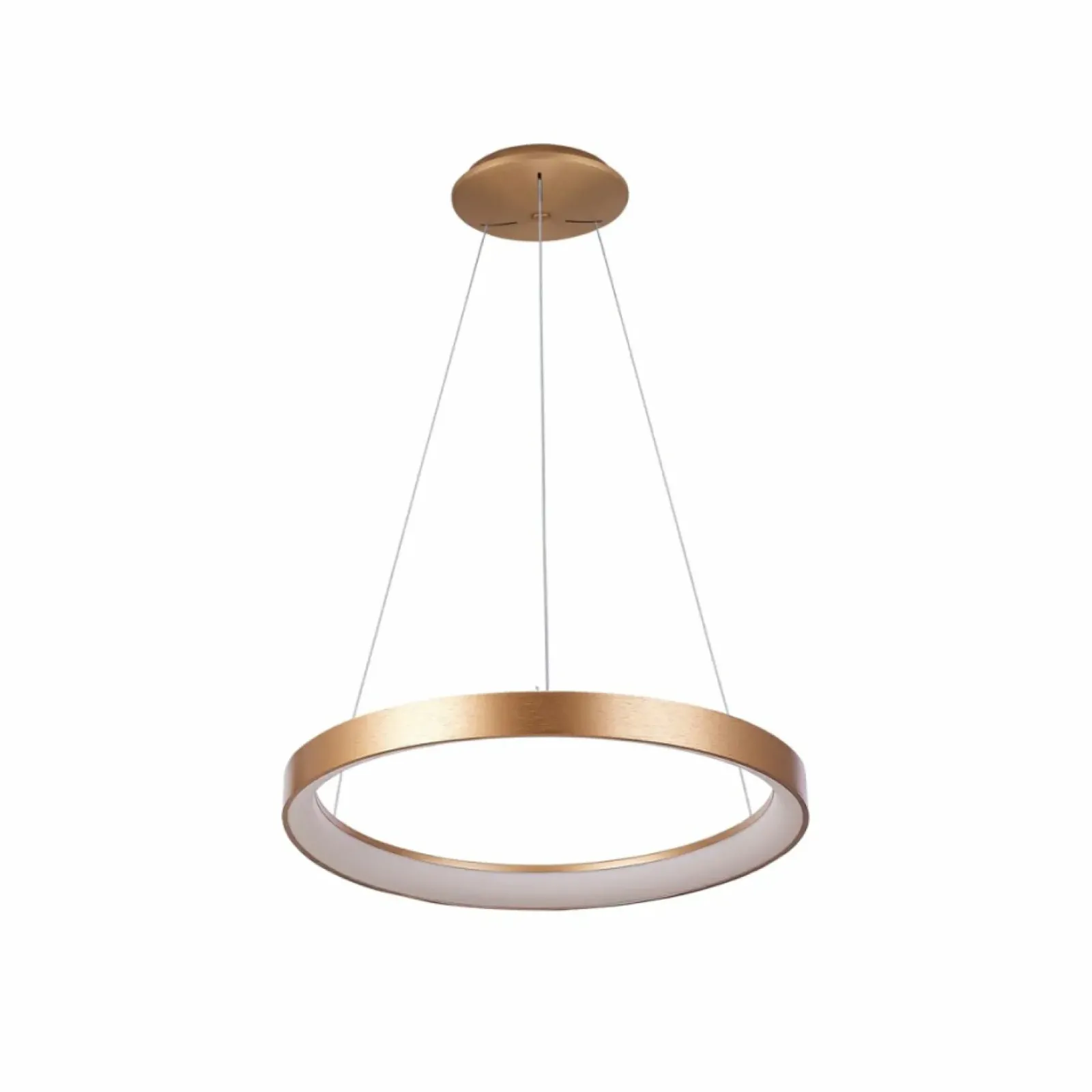Sklep Kaja Złota obręcz wisząca LED ⌀48cm PND-53675-048RPC-GD-3KS4K VICO | Kaja Online