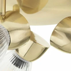 Sklep Kaja Złota, okrągła lampa sufitowa z reflektorami ML9977 BEST | Kaja Best