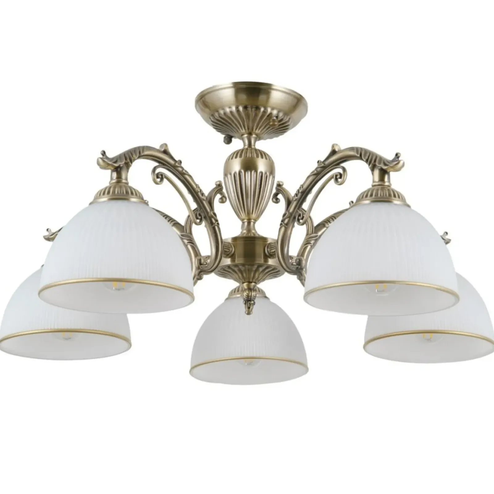 Sklep Kaja Złota, ozdobna lampa sufitowa PND-5122-5 FENEZA | Kaja Oświetlenie* Randole Tradycyjne