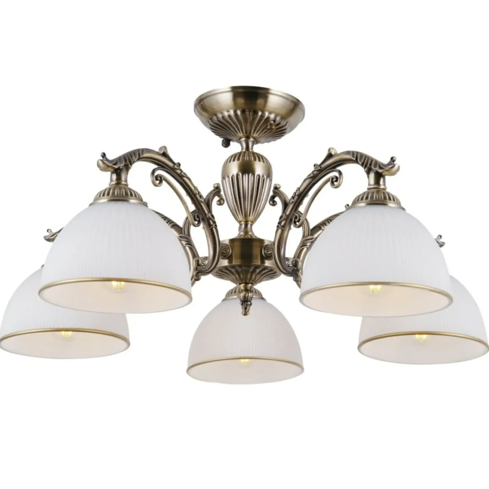 Sklep Kaja Złota, ozdobna lampa sufitowa PND-5122-5 FENEZA | Kaja Oświetlenie* Randole Tradycyjne