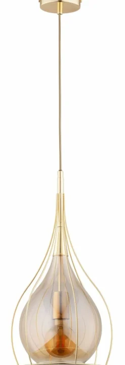Sklep Kaja Złota, ozdobna lampa wisząca w formie kropli AL 61281 LOTUS | Kaja Flash Sale